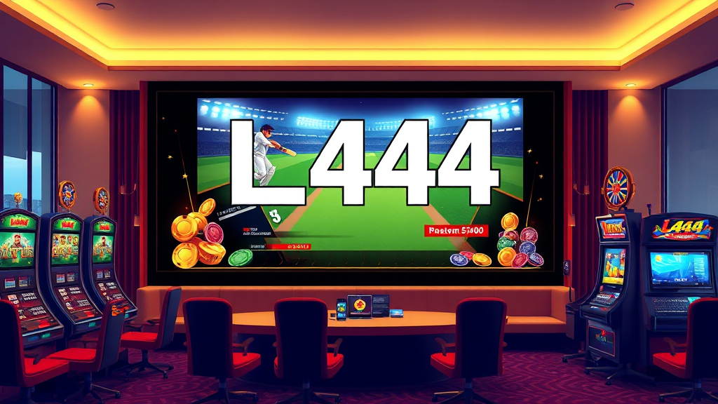 L444: A Comprehensive Guide to Cricket Betting and Live Casino Games in Bangladesh